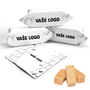 #411 KARAMELKY S VLASTNÝM LOGOM (platiteľ DPH)