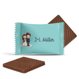 #3084 Mini-Schokoladen mit Text