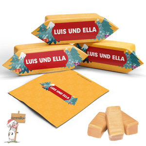 #108 Karamellbonbons mit Text