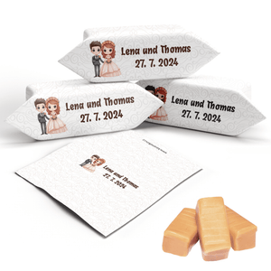 #3022 Karamellbonbons mit Text
