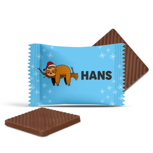 #3423 Mini-Schokoladen mit Text