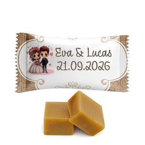 #B168F Caramels Excellence personnalises