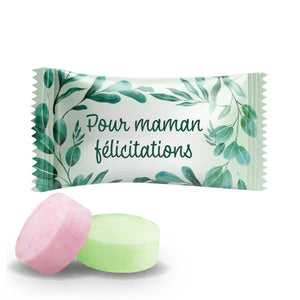 #B222F Bonbons aux fruits personnalises