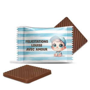 #B32F Mini chocolats personnalises