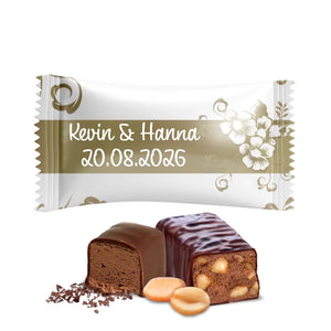 #B347F Bonbons au chocolat de mariage personnalises