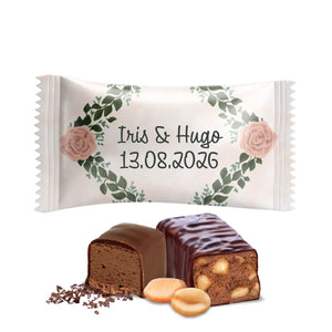 #B348F Bonbons au chocolat de mariage personnalises