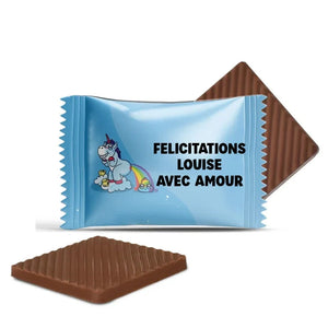 #B34F Mini chocolats personnalises