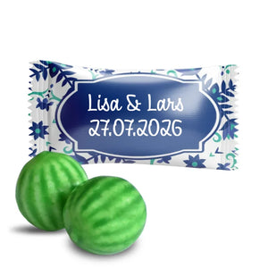 #B456F Chewing-gums de mariage personnalises
