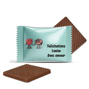 #B46F Mini chocolats personnalises