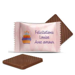 #B49F Mini chocolats personnalises