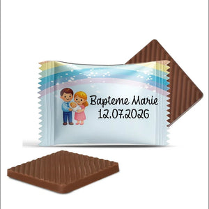 #B5005F Mini chocolats personnalises