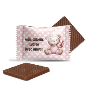 #B54F Mini chocolats personnalises