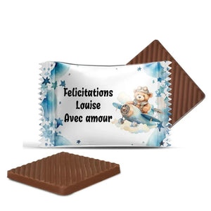 #B55F Mini chocolats personnalises