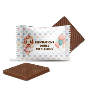 #B56F Mini chocolats personnalises