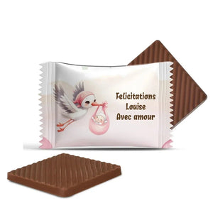 #B62F Mini chocolats personnalises