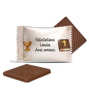 #B67F Mini chocolats personnalises