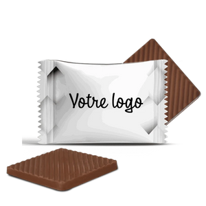 #B4210F Mini chocolats avec logo