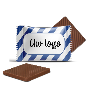 #B2216E Mini chocolaatjes met logo