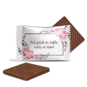 #N11L Mini chocolaatjes met tekst