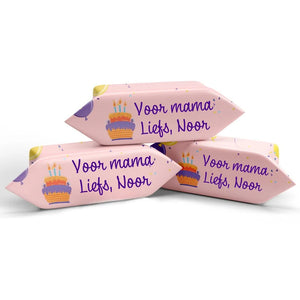 #B142E Karamelbonbons met eigen tekst