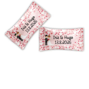 #B160E Karamelbonbons Excellence met eigen tekst