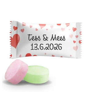 #N205L Fruitbonbons met eigen tekst