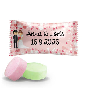 #N213L Fruitbonbons met eigen tekst