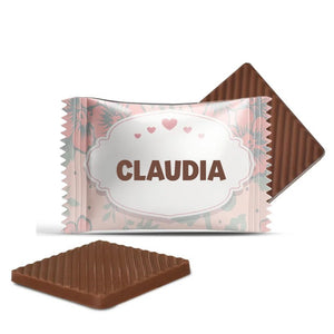 #B26E Mini chocolaatjes met eigen tekst