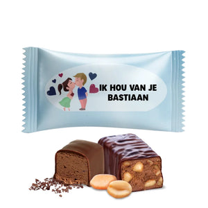 #B321E Chocoladebonbons met eigen tekst