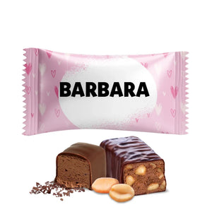 #B325E Chocoladebonbons met eigen tekst
