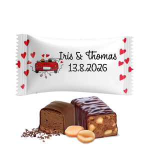 #B354E Chocoladebonbons met eigen tekst voor bruiloften
