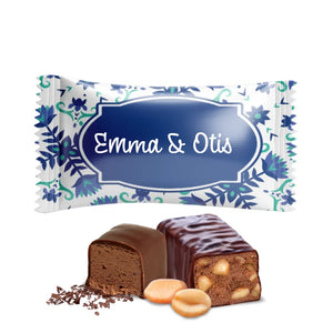 #B355E Chocoladebonbons met eigen tekst voor bruiloften
