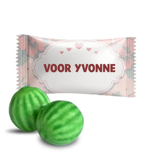 #B423E Kauwgom met eigen tekst