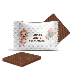 #N56L Mini chocolaatjes met tekst