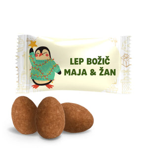 #S3350E Glazirani mandlji z lastnim besedilom