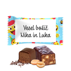 #S3370E Čokoladni bonboni z lastnim besedilom