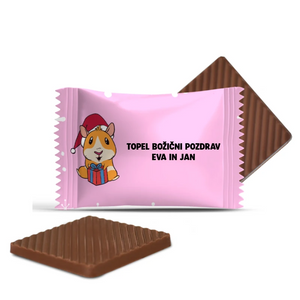 #S3422E Mini čokoladice z lastnim besedilom