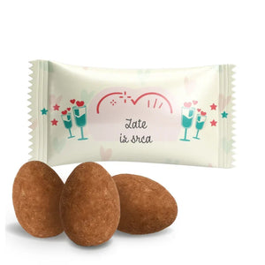 #S513E Glazirani mandlji z lastnim besedilom