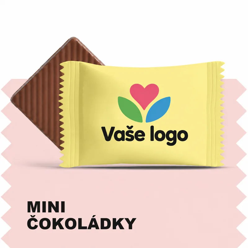 Mini čokoládky s vlastným logom – Vianoce