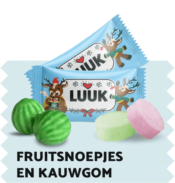 Fruitsnoepjes en kauwgom