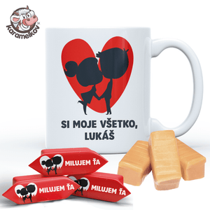 #110 KARAMELKY V HRNČEKU S VLASTNÝM TEXTOM