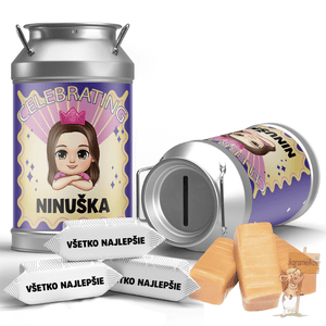 #2160 KARAMELKY V DÓZIČKE S VLASTNÝM TEXTOM